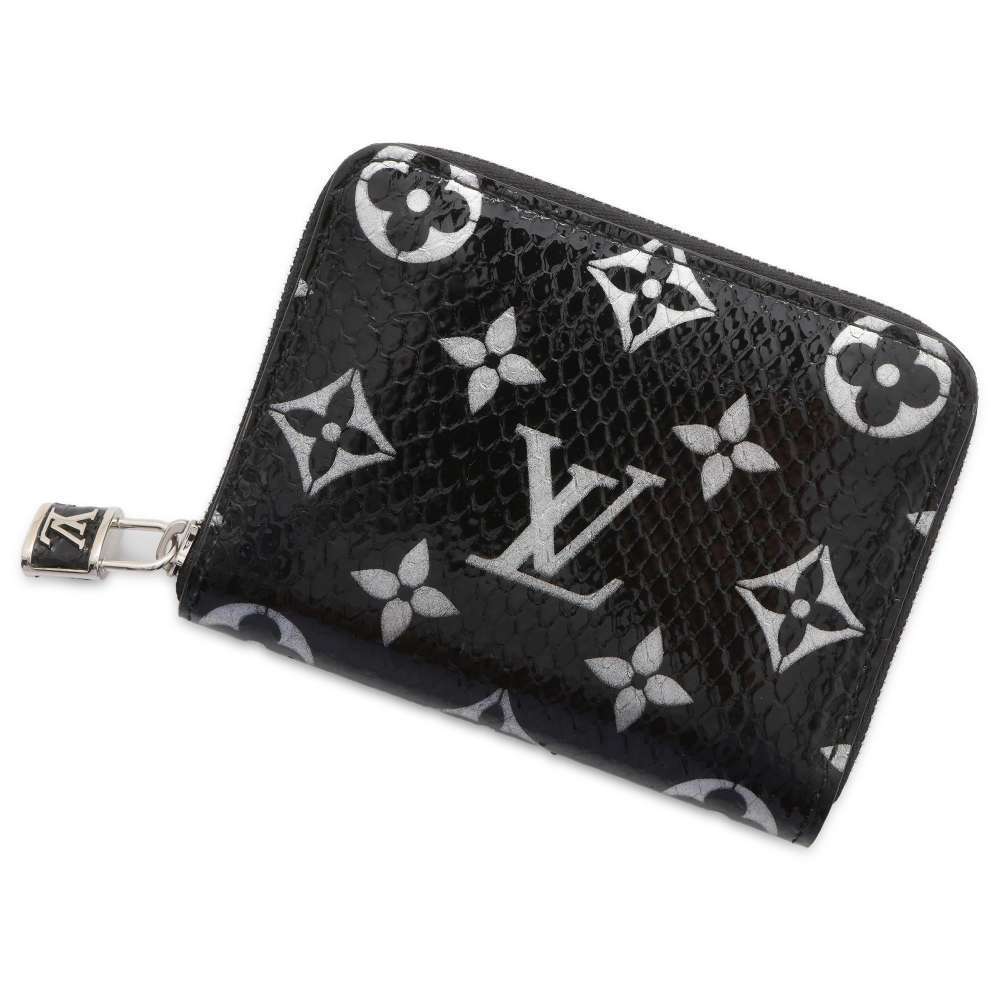 Louis Vuitton Coin Case Monogram Python Zippy Coi… - image 1